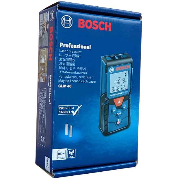 Bosch Glm 40 Laserový dálkoměr 40 m Měřič