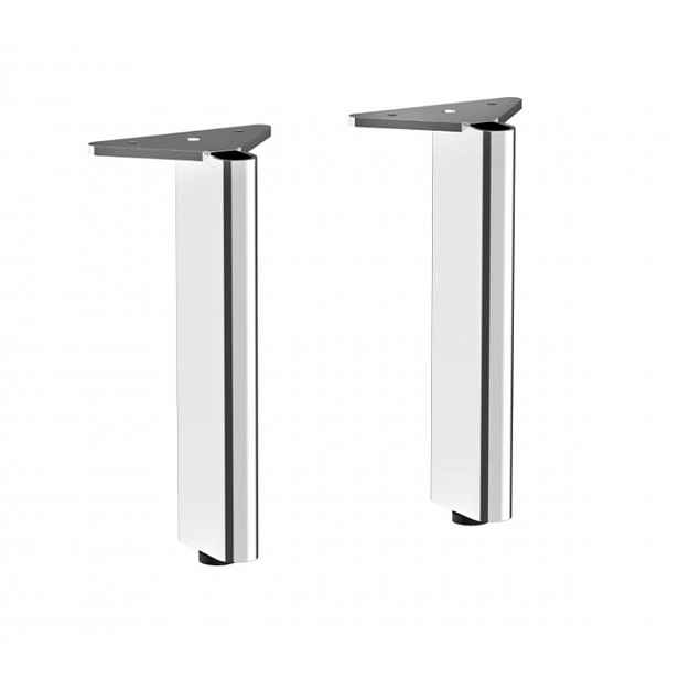 Hansgrohe Xelu Q - Nábytkové nožky, výška 17 cm, 2 kusy, chrom 54145000