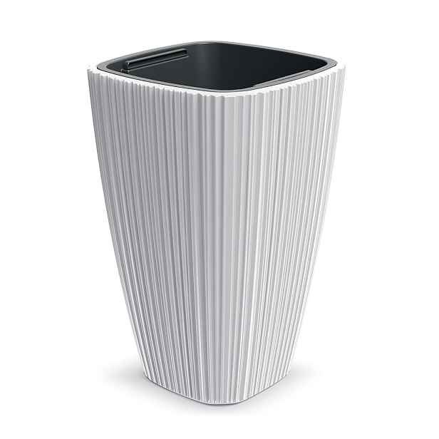 Prosperplast Plastový květináč OROS bílý, varianta 29 cm