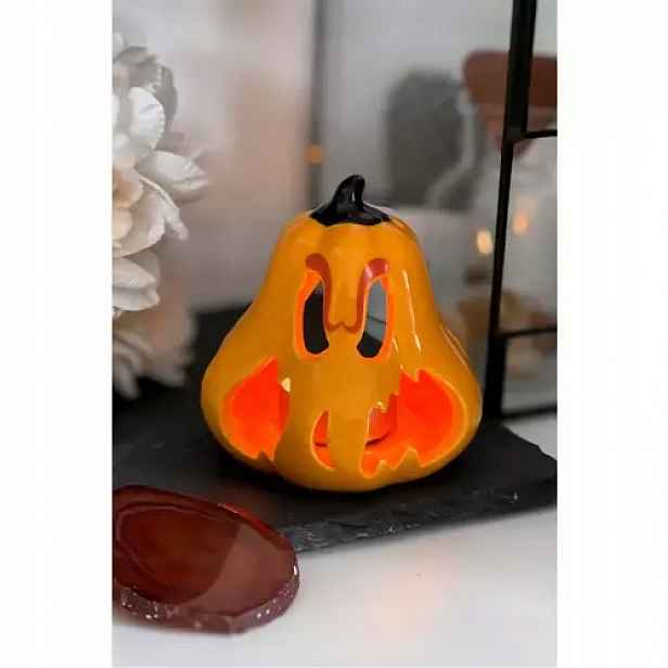 Svícen Killstar Spicy Pumpkin Tealight Holder