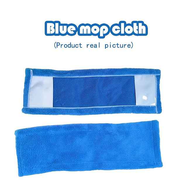 TEMU 1 ks Korálový fleec Mopová hlava Náhradní hadříky na mop Podlahový mop Díl Prachový mop Náhradní úložný Čisticí hadřík na mop Mopové podložky