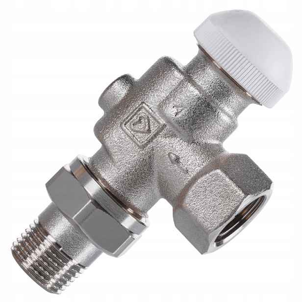 Úhlový Termostatický Ventil fi 25 Herz TS-90 1" Pro Radiátor Radiator