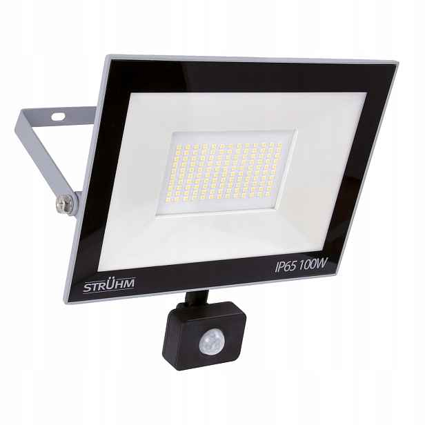 Led reflektor s pohybovým senzorem Kroma S 100W 6200K IP65 šedý