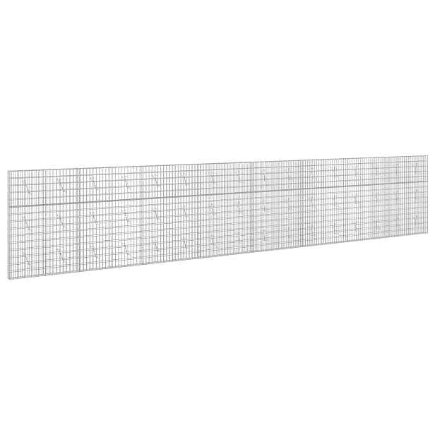 vidaXL Gabion s drátem 5 mm a síťkou 5x10 cm 800x10x150 cm