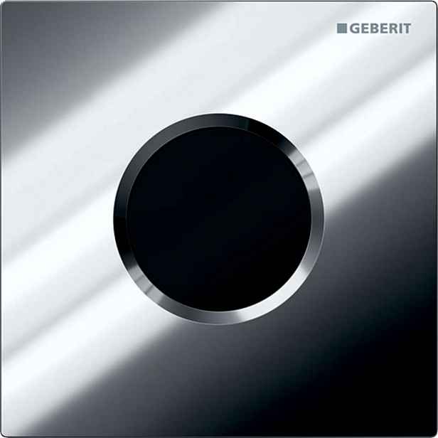 Geberit - Elektronické ovládání splachování pisoárů typ 01, bateriové napájení, chrom 116.031.21.5