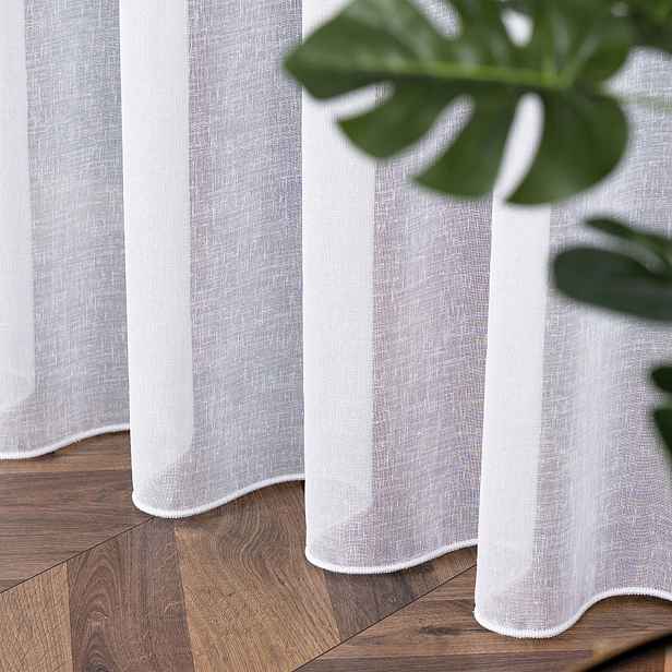 Hotová Záclona S Olovnicí A Páskou Na Systém Wave 450 X 260