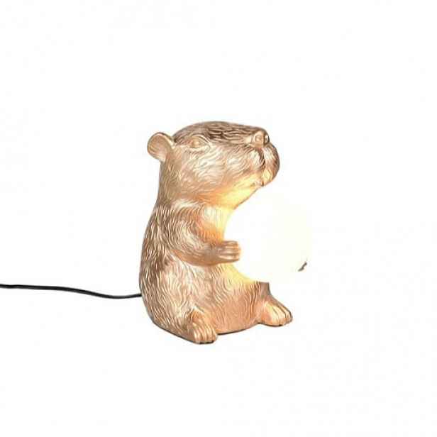 Reality CAPI stolní lampa zlatá polyresin r56721079 RER56721079