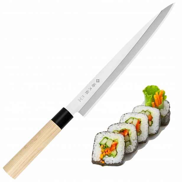 Tojiro MV Japonský Nůž na filetování Yanagiba Sashimi pro sushi 57 Hrc 27 cm
