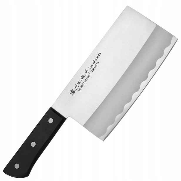 Satake Satoru Japonský ostrý Nůž Kuchyňský sekáček na sekání 18 cm