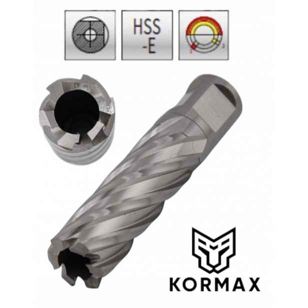 Trepanační fréza 20 mm x 50 mm vrták M2AL 20 x 50 Weldon Kormax