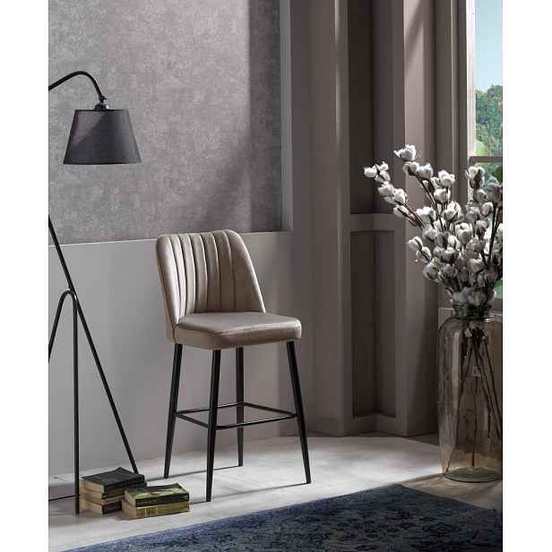 Bar Stool Set (4 Pieces) Vento - Cappuccino