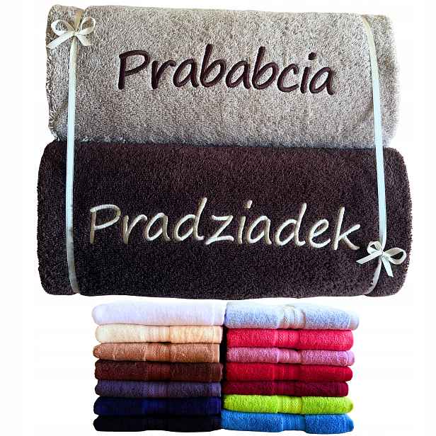 Dárek pro prababičku, dědečka na Den Prarodičů, pradědečků, Ručníky