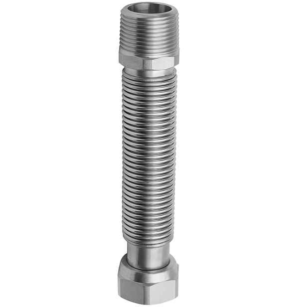 Roztahovací hadice na vodu 1''1/2 (6/4) Gw/gz; délka od 220 do 420 mm Lechar
