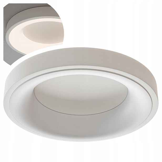Stropní Svítidlo stropní svítidlo Led Panel Nástěnný 50W Kulatý svítidlo Bílá 4000K