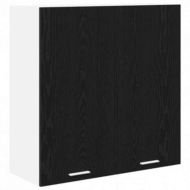 vidaXL Závěsná skříňka Černý dub 80 x 31 x 80 cm Kompozitní dřevo