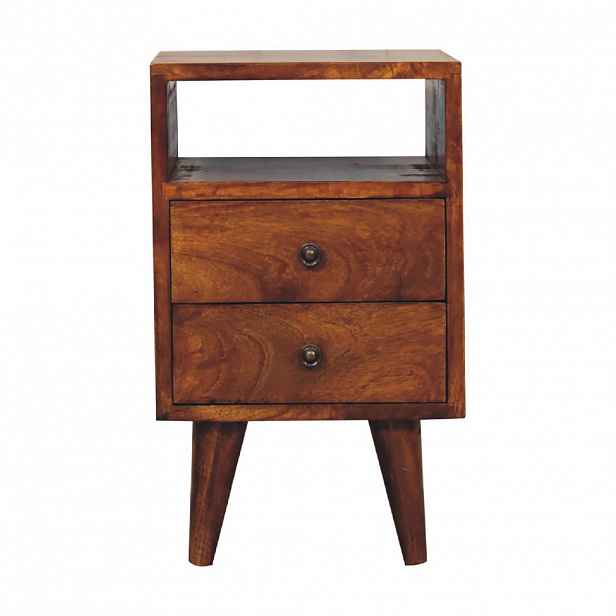 Artisan Furniture NOČNÍ STOLEK z masivního dřeva