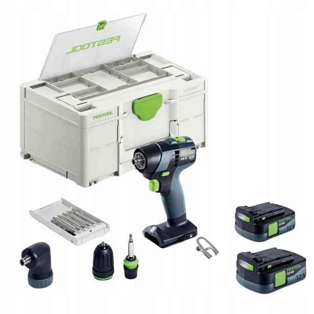 Aku Vrtačka Festool Txs 12 Set 2 akumulátory bez nabíječky