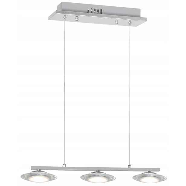 Chromové závěsné Led osvětlení 3 15W 4000K Ellipse ML416 Eko-light