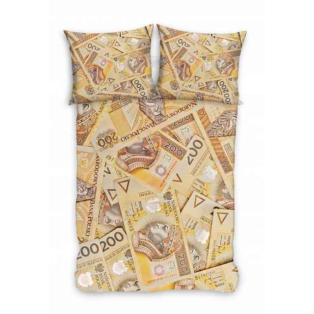 Povlečení 200 Pln Bankovky 160x200