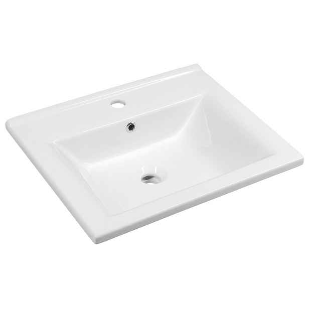 Aqualine ZUNO 55 nábytkové umyvadlo 55x45 cm - ROZBALENO - POŠKOZENÝ OBAL