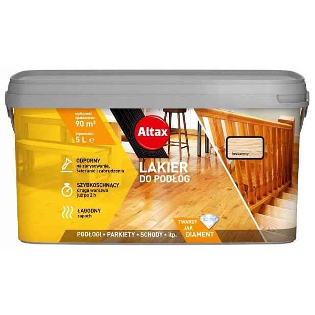 Lak na podlahy 2.5L Palisander Polomat Altax