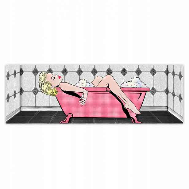 Plakáty 200x66 Marylin Monroe ve vaně
