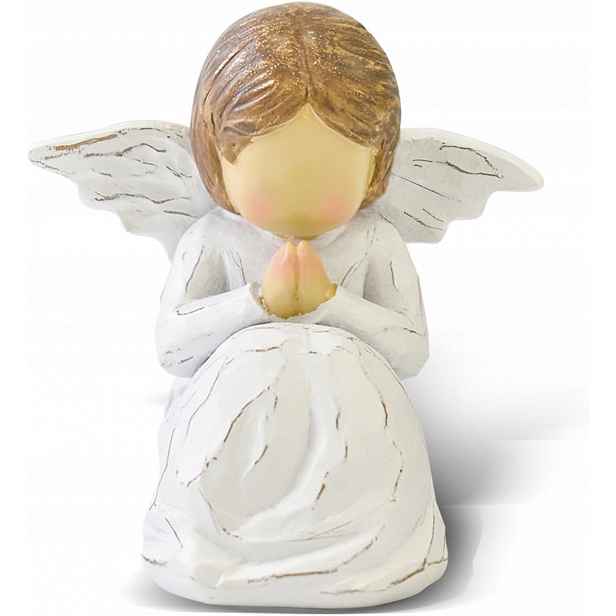Bílá Figurka Anděla 8 CM – Symbol Ochrany A Duchovní Podpory