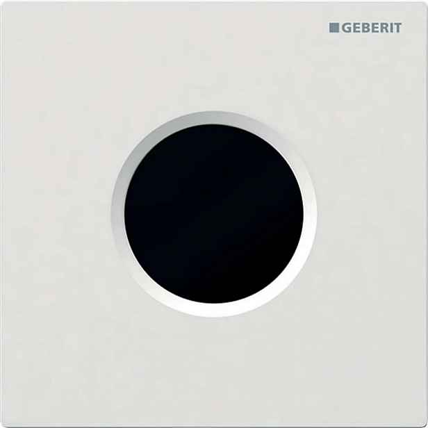 Geberit - Elektronické ovládání splachování pisoárů typ 01, síťové napájení, alpská bílá 116.021.11.5