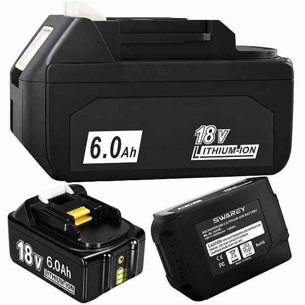 Bateriový balíček pro Makita BL1860 18V 6Ah Li-Ion