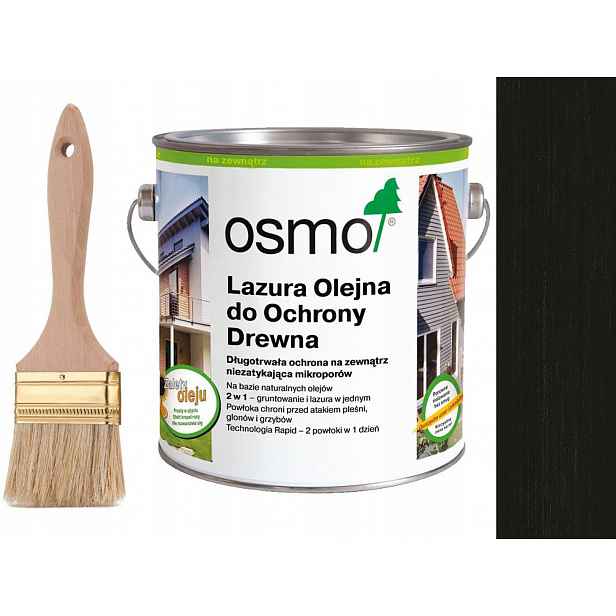 Osmo 712 Ochranná lazura na dřevo Heban 750 ml