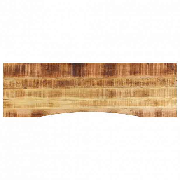 vidaXL Stolní deska s výřezem 160x50x2,5 cm masivní hrubý mangovník