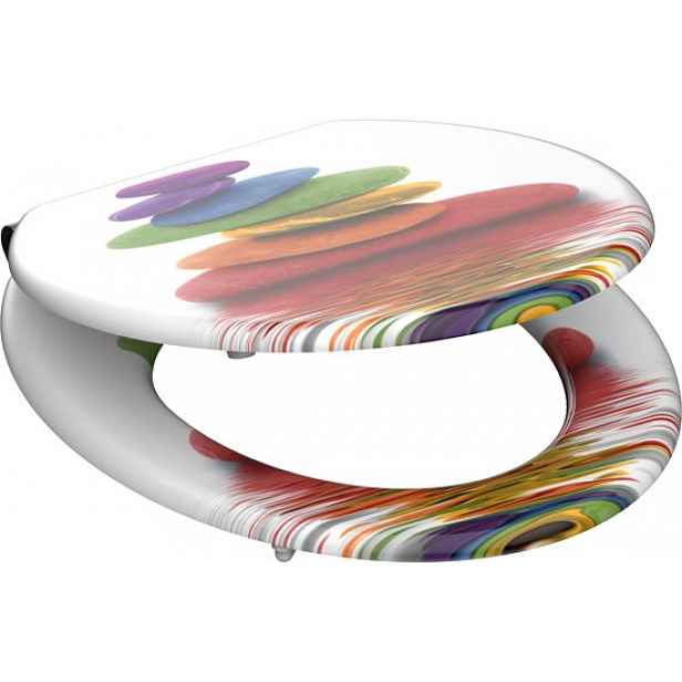 Wc sedátko Colorful Stones MDF se zpomalovacím mechanismem SOFT-CLOSE