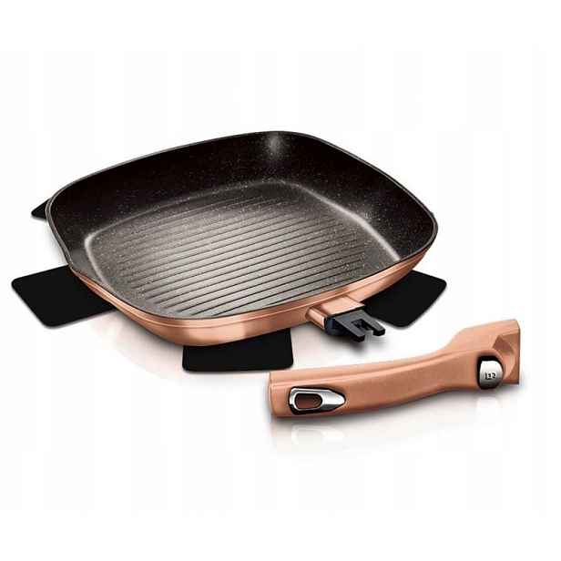 Berlinger Haus Grilovací Pánev 28 CM Gril Na Steak Burger Kuře