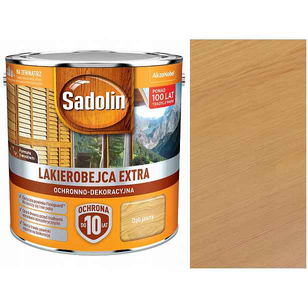 Sadolin Lakovací hmota na dřevo Extra Dub světlý 2,5L