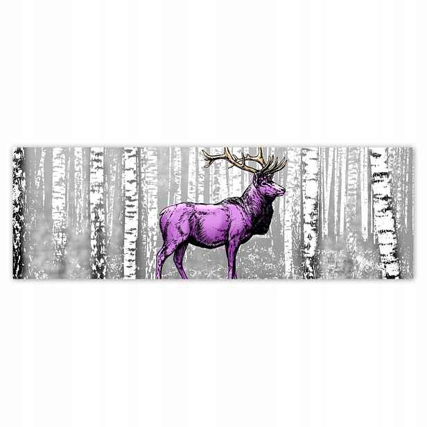 Plakáty 200x66 Jelen Bříza Břízy Les