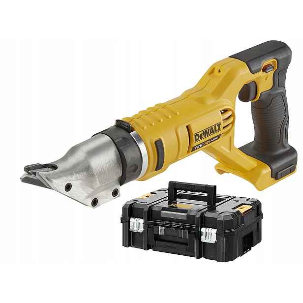 nůžky na plech s otočnou hlavou DeWalt DCS491NT