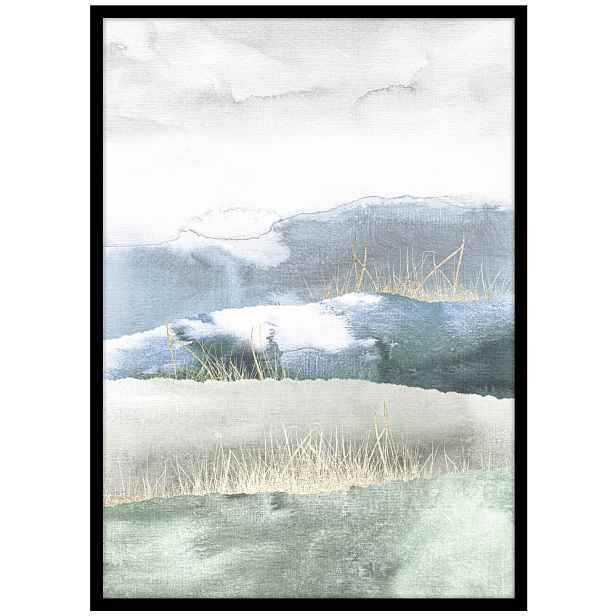 Obraz 50x70 cm Green Land – Malerifabrikken