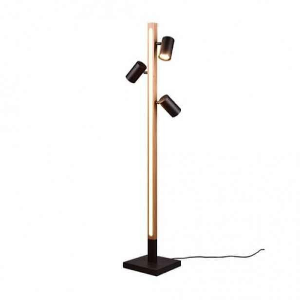 Trio MARLEY led stojací lampa černá kov 412510432 TR412510432