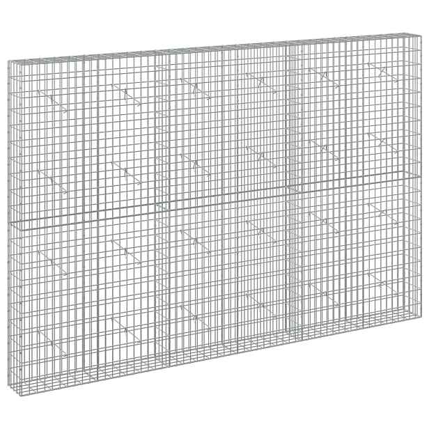 vidaXL Gabion s drátem 5 mm a síťkou 5x10 cm 300x20x200 cm