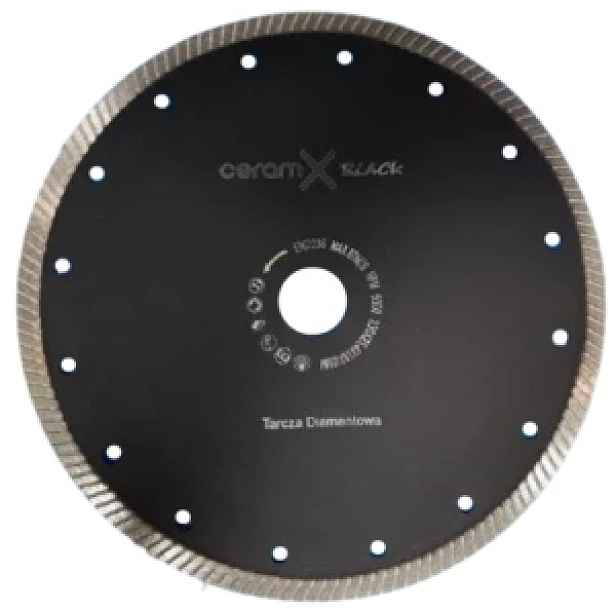 Diamantový kotouč Midan Ceramx Black 300 mm