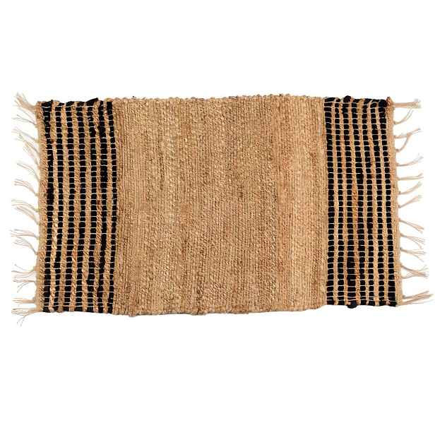 GIFTDECOR Jutový koberec FRINGE 60x90 cm béžový