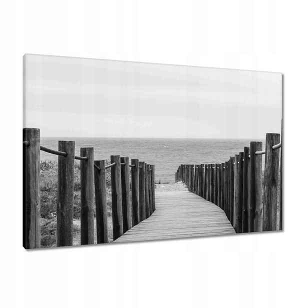 Obrazy 90x60 Promenáda blízko břehu