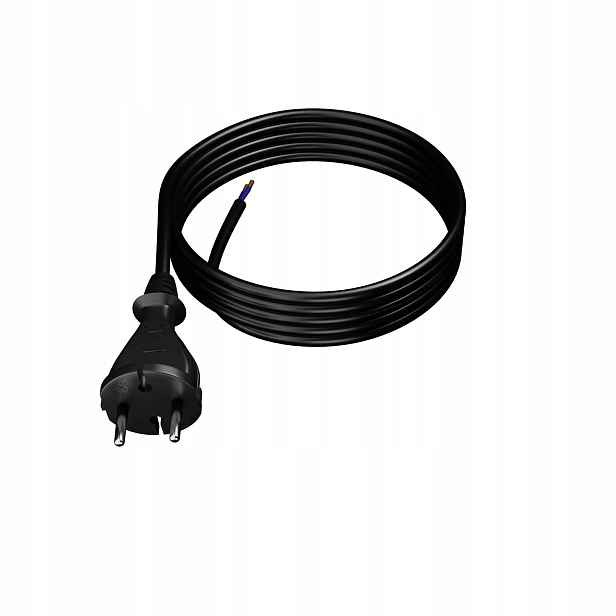 Připojovací kabel 3,8 m s přímou zástrčkou Typ E 230V 16A 2×1,5 mm H07BQ-F