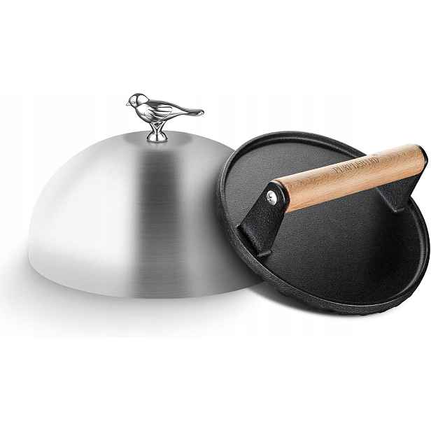 Sada na burgery Purplebird – Poklop 20 cm Železná pražská souprava 17,7 cm