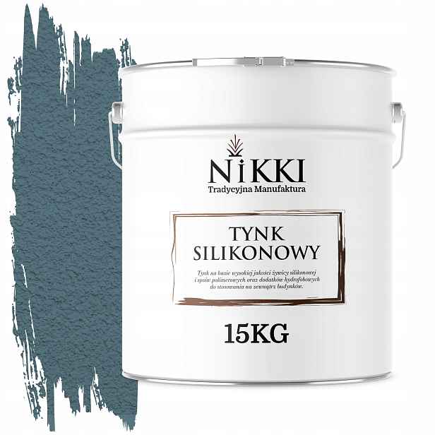 Silikonová Omítka Fasádní Tmavě Modrá F136 15KG Struktura "beránek" Zrno 3.0mm