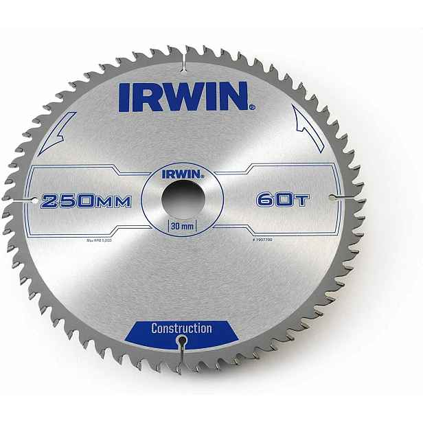 Sintrovací Pila Na Dřevo 250*30MM/60T 1907700 Irwin