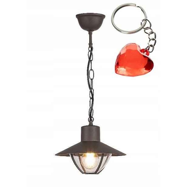 Venkovní závěsná lampa na řetězu IP44 na terasu Almada Rabalux