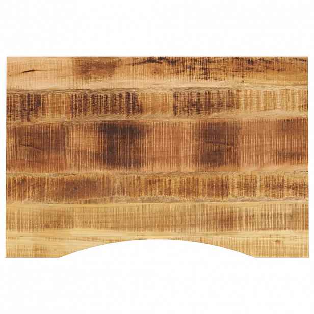 vidaXL Stolní deska s výřezem 100x60x2,5 cm masivní hrubý mangovník
