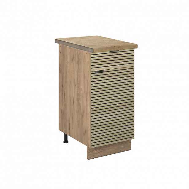 Vicco SPODNÍ SKŘÍŇKA KUCHYŇSKÉ LINKY Fame-Line Dubový panel 40 cm , PD Dub