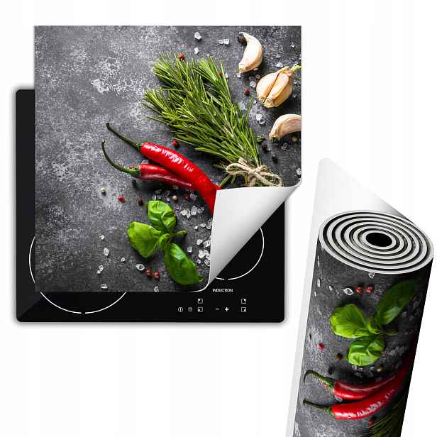Ochranná Podložka Na Svinovací Sporák 60x52 cm Chilli koření